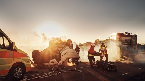 Phoenix, AZ – Traffic Collision with Injuries Reported on I-10 near 19th Ave